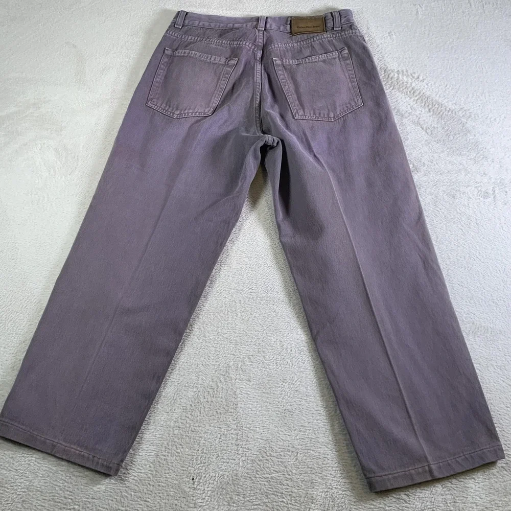 Calvin Klein Jeans Jeans Mens 33x26 Purple Relaxed‎ Fit Straight Leg Denim Pants